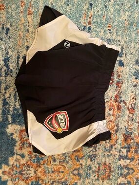 Holloway Black and White Women's Athletic Shorts